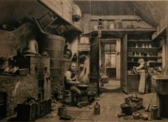 John George Murray  19th century uncoloured mezzotint after W Hunt  