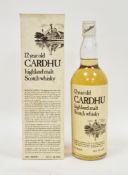 Cardhew 12yo highland malt scotch whisky, distilled by Cardhew Distillery, bottled by John