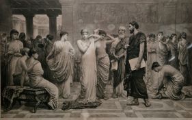 John Cother Webb (1855-1927) after Edwin Long (1829-1891) Mezzotint 