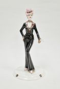 Coalport bone china limited edition figure Something in the City, from the David Shilling