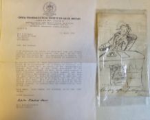 Bell,  Jacob  - autographed letter signed Jacob Bell (1810-1859) with two full-page pen and ink