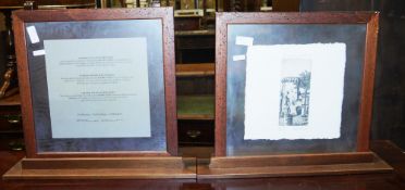 Jaume Canut (Catalan, b.1950) Etching 