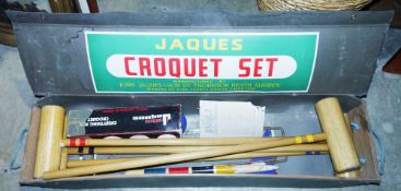 Modern Jacques croquet set