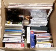 Quantity of CDs mainly classical and some LPs together with a small quantity of books including