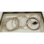 Collection of eighteen mainly silver bangles including an octagonal engraved hinged bangle with