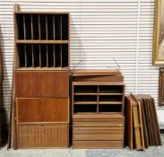 Poul Cadovius (1911-2011) for Cado, mid-20th century Danish 'Royal System Teak Modular' wall unit,