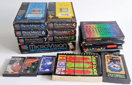 MB electronics Microvision The Computer Games System, Microvision interchangeable cartridges 2-7