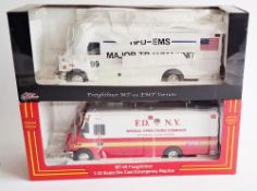 Code 3 Collectibles 1/32 scale diecast emergency replica MT-55 Freightliner together with Unique