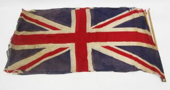 Collection of military items including sterling silver and enamel Royal Navy badge, Assam Valley