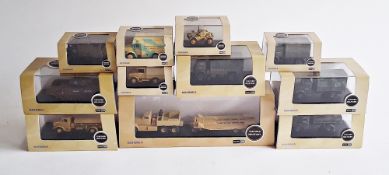 Large quantity of Oxford diecast 1/76 scale models Oxford Military (one box)