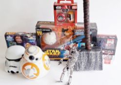 Quantity of Star Wars toys to include Star Wars Saga Edition wireless lightsaber, Rivals Funko