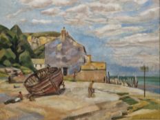 Margery B. Alexander (20th century) Oil on board 