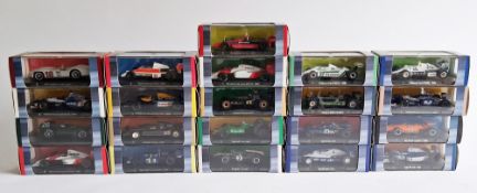 Twenty-one Edition Atlas Grand Prix Legends of Formula 1 boxed diecast models to include Cooper