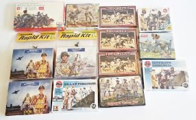 Quantity of boxed Frog, Airfix and other model kits to include two Frog F4425 COrsair IV F4U-6, F.