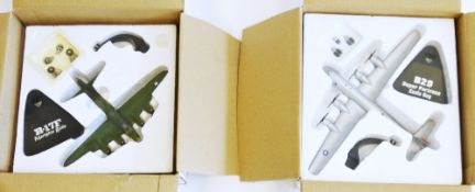 Three boxed Oxford diecast 1/72 scale model airplanes to include Avro Anson MKI N9732 500 sqn, RAF