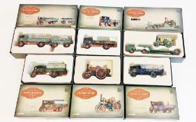 Six Corgi Vintage Glory of Steam boxed diecast model sets to include 80006 Sentinel DG4 steam