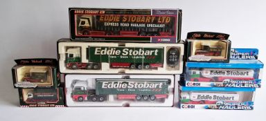 Corgi boxed Eddie Stobart Ltd diecast models to include 75601 Renault premium curtainside Eddie