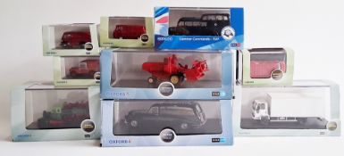 Large quantity of Oxford diecast 1/76 and 1/43 scale models to include Oxford Construction, Oxford