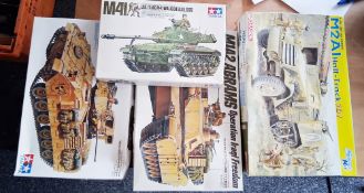 Tamiya M2A2 ODS Infantry Fighting Vehicle, 1/35 scale Military Minature Series no.264, boxed, Tamiya