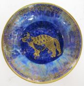 Wedgwood 'Ordinary Lustre' small shallow footed bowl designed by Daisy Makeig-Jones, circa 1920,
