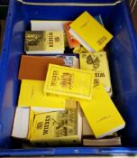 Quantity of Wisdens, mainly 1990's, 2000's (1 box)