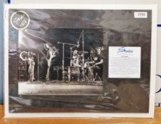 Studio Limited Editions photographic print of Led Zeppelin and Elvis Presley, both with C.O.A (2)