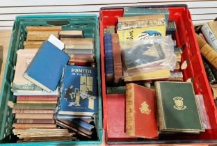 Assorted volumes, antiquarian and others to include Huxley, Aldous "Brave New World", Chatto &