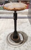 Vintage sterling operating stool Serial No: S.A.1760, by the amalgamated dental co. Ltd.