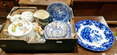 Various items of Royal Worcester Evesham pattern including a two-handled tureen and cover, a group