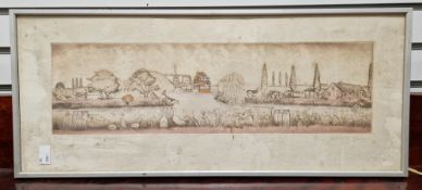 Veronica Barge (20th century) Etching and aquatint 