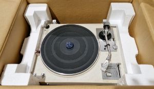 Trio KD-2055 belt drive turntable in original packaging