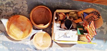 Victorian mahogany brass bound stationery box with walnut and leather interior, with writing