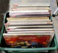Box of interesting classical vinyl LPs including Prokofiev, Romeo and Juliet, Andre Previn box