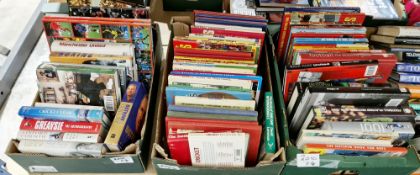 Sporting interest, cricket, boxing, tennis and football including quantity of football annuals