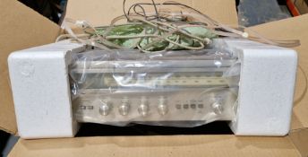 Vintage Rotel RX-403 stereo receiver/amplifier in original box