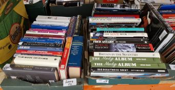 Quantity of books relating to film stars, to include Marilyn Monroe, Dirk Bogarde, Fred Astaire,