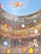 George Wallace Jardine (1920-2002) Oil on panel Time the Star Gatherer, titled and signed lower