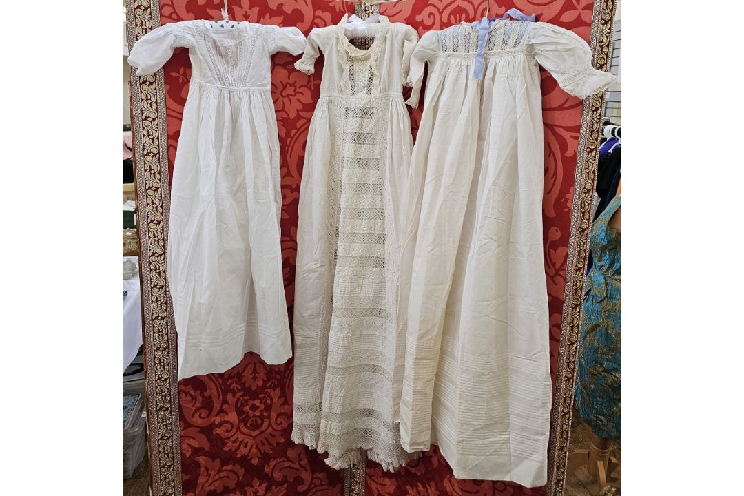 Various christening gowns and baby gowns to include whitework, Ayrshire, smocking, pintucked, - Image 3 of 4