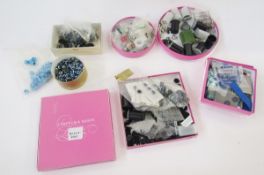 Large quantity of vintage and earlier beads, glass, metal, silver, designer, etc, some within
