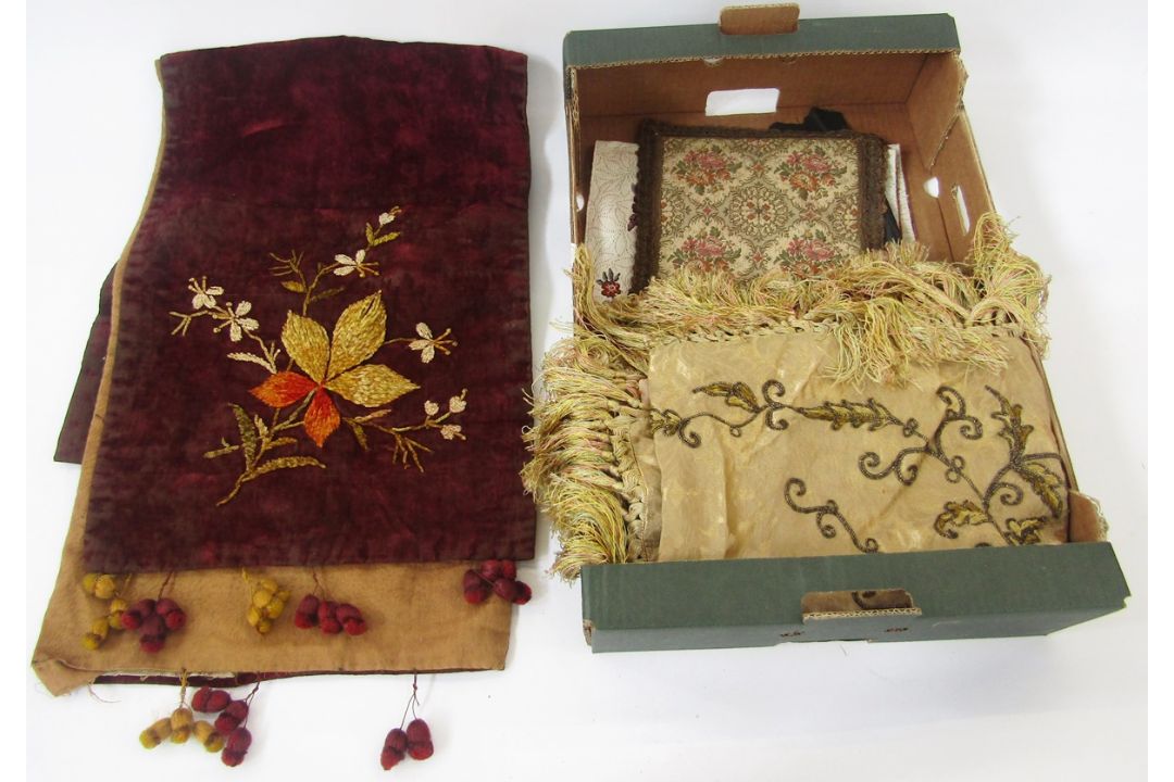A large quantity of passementerie to include braid trims, cord and fringe detail, tie backs, three - Image 7 of 7