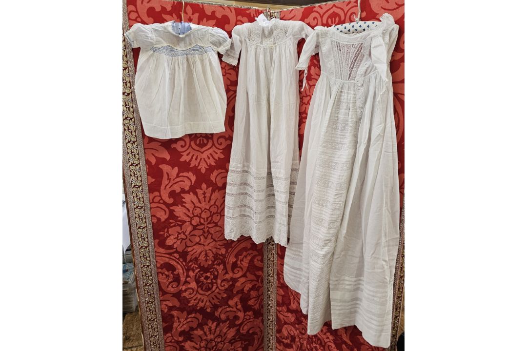 Various christening gowns and baby gowns to include whitework, Ayrshire, smocking, pintucked, - Image 2 of 4