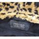 Vintage crepe coat labelled Carling with faux-leopardskin collar and cuffs, a Leana lady's coat - Image 2 of 7