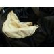 A black Victorian probably mourning dress, with cut velvet detail to the inner bodice, appliqued - Image 12 of 15