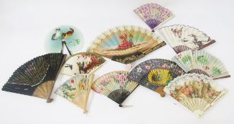 Quantity of fans to include a fan from the restaurant Frascati, London, Winter and Summer gardens, a