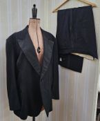 Gent's vintage dinner suit labelled Goodstyle Taylors, and a morning suit labelled Maenson (2)