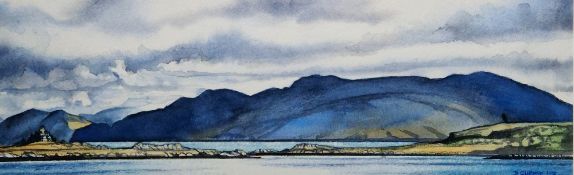 Duncan Currie (20th century) Watercolour 