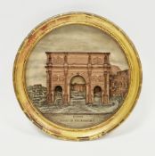 Late 19th century continental bas-relief moulded Grand Tour plaque, probably by Johann Maresch,