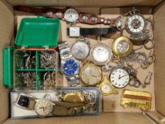 Quantity of wristwatches and other related items to include Desert Glow quartz wristwatch, quartz