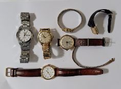 Quantity lady’s and gent’s other watches including a Seiko Sapphire 100m stainless steel modern