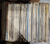 Quantity of records, mainly classical, including Mozart, Haydn, Bird Recognition, Oral Index and